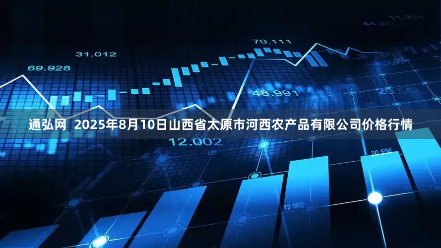通弘网  2025年8月10日山西省太原市河西农产品有限公司价格行情